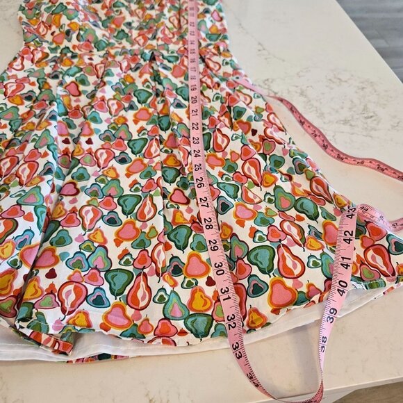 American Rag Multicolor Heart Print Mini Dress - Picture 10 of 11